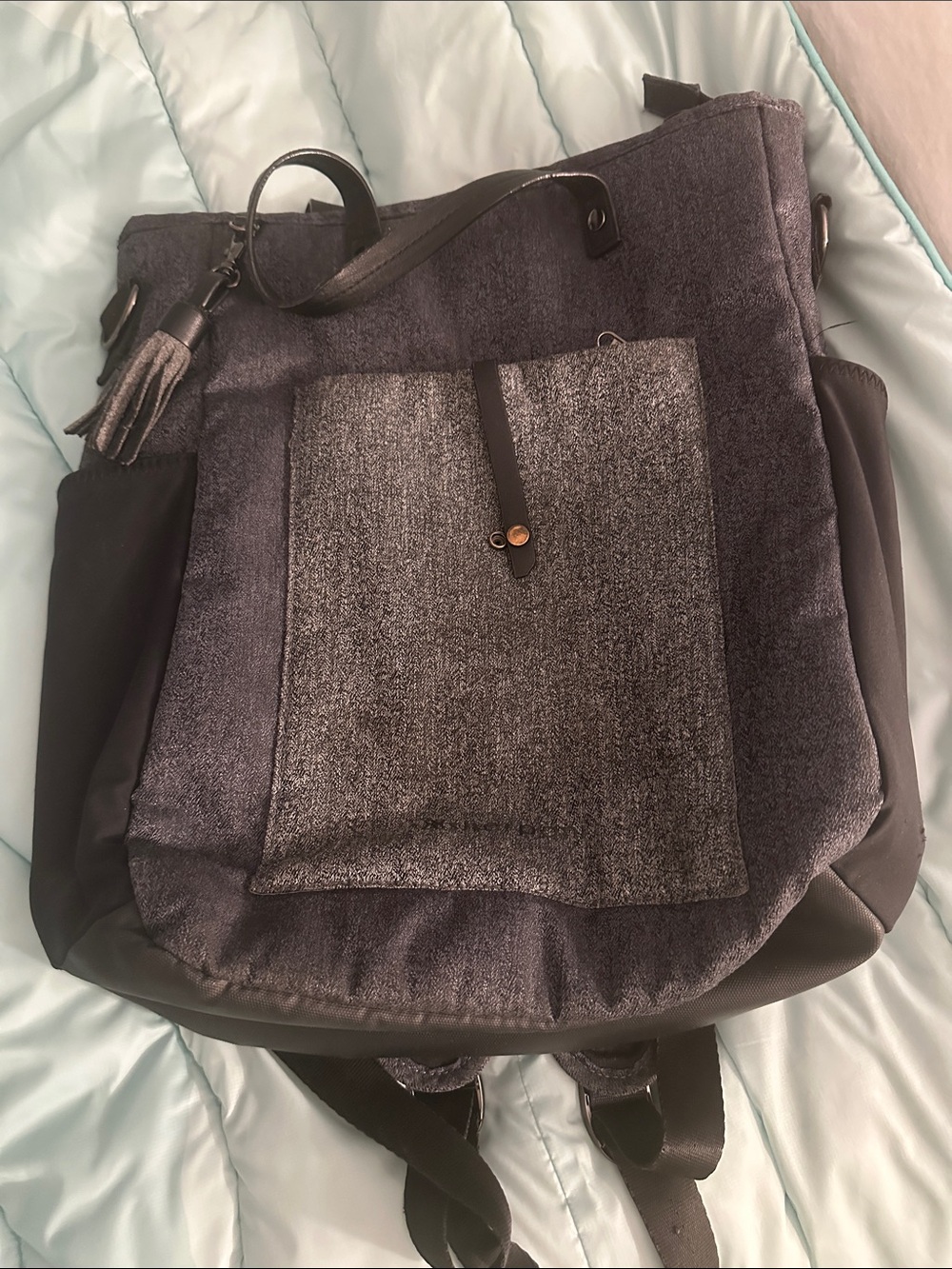 Sherpani rfid blocking backpack tote